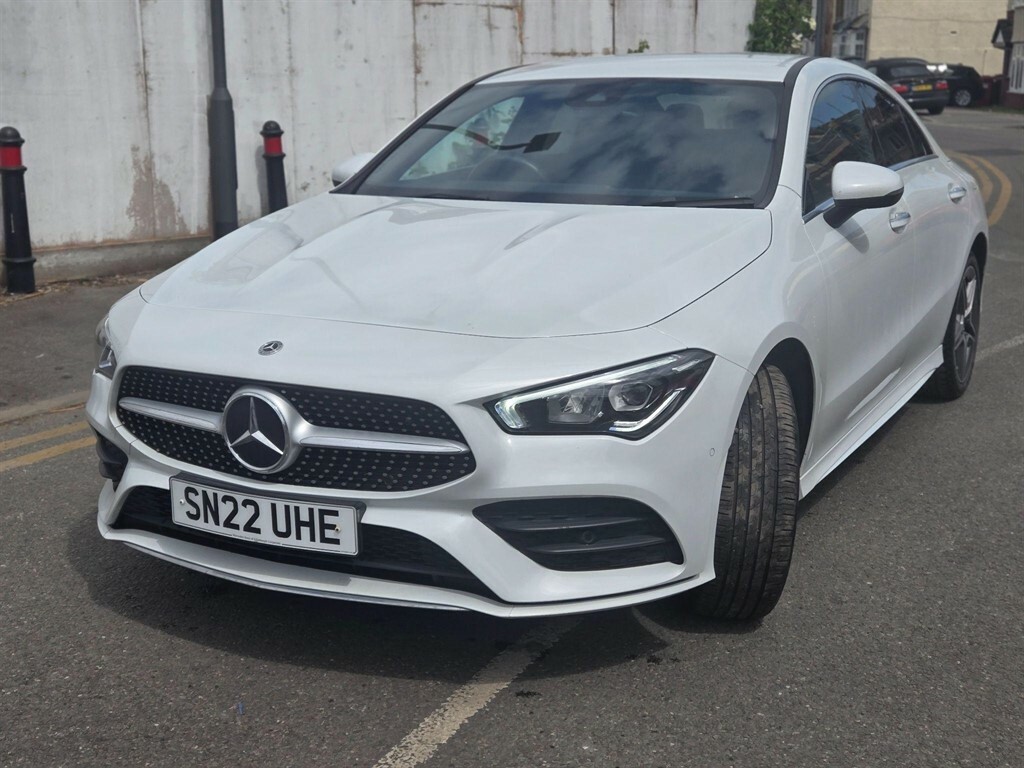 Mercedes-Benz CLA Class 1.3 L 1.3 E 15.6Kwh Amg Line Premium Coupe 8G-dc SN22UHE White #6