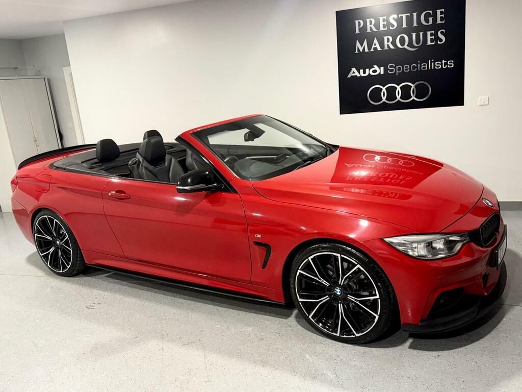 BMW 4 Series 3.0 430D M Sport Euro 6 S S CV66GZA Red #5