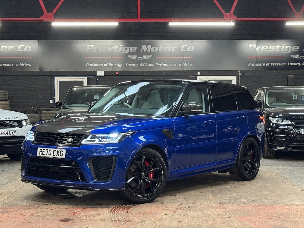 Land Rover Range Rover Sport P575 V8 Svr Carbon Edition Blue
