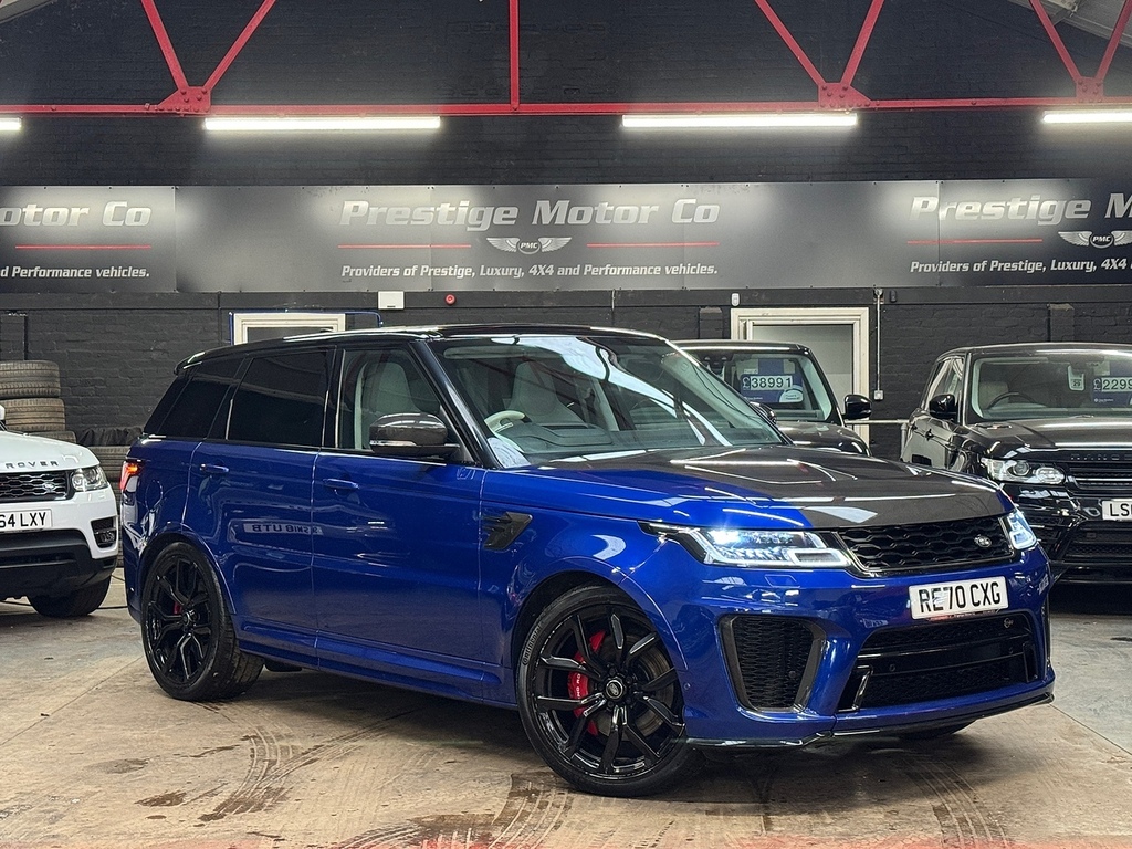 Land Rover Range Rover Sport P575 V8 Svr Carbon Edition RE70CXG Blue #2