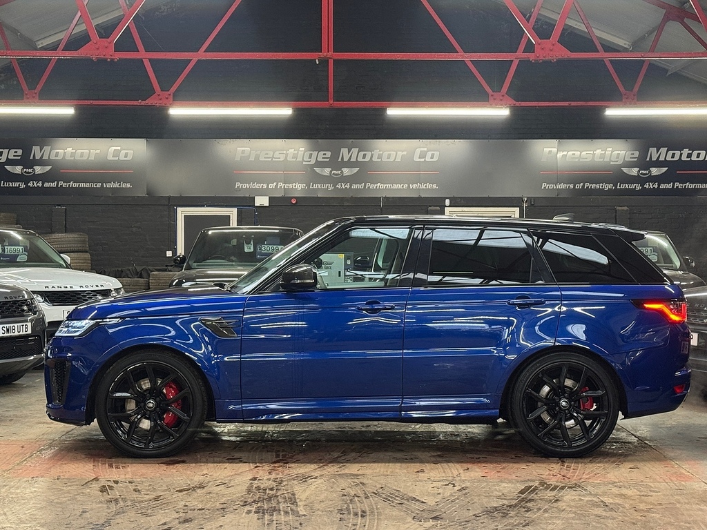 Land Rover Range Rover Sport P575 V8 Svr Carbon Edition RE70CXG Blue #6