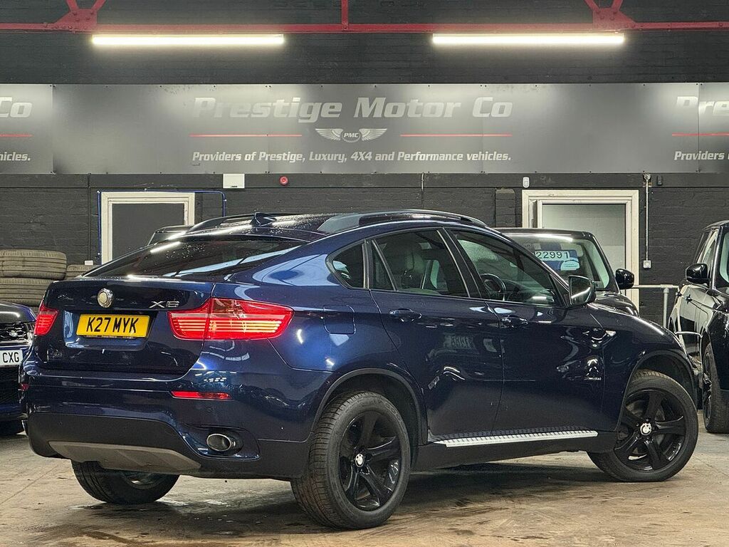 BMW X6 40D Blue #4