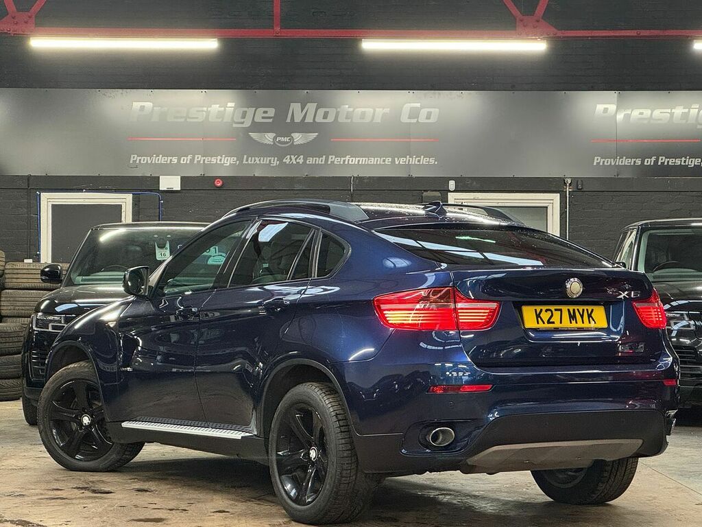 BMW X6 40D Blue #5