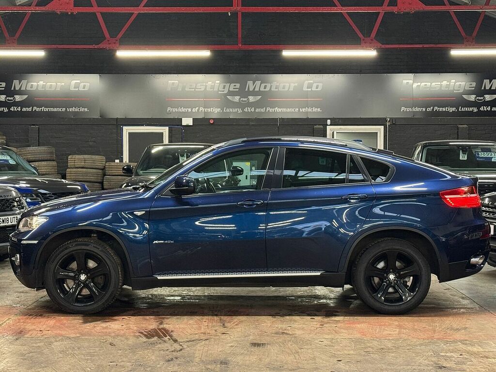 BMW X6 40D Blue #6