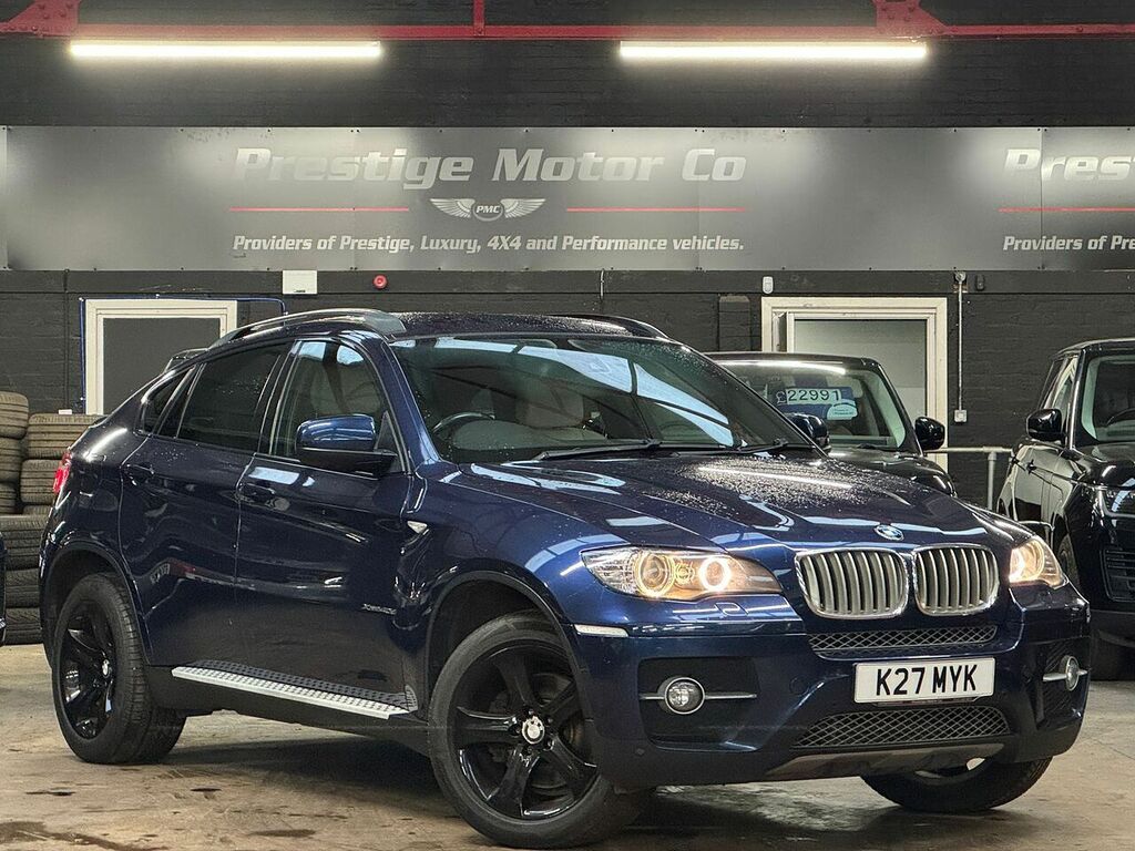 BMW X6 40D Blue #2