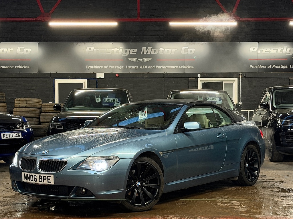 BMW 6 Series 630I Sport Blue #2