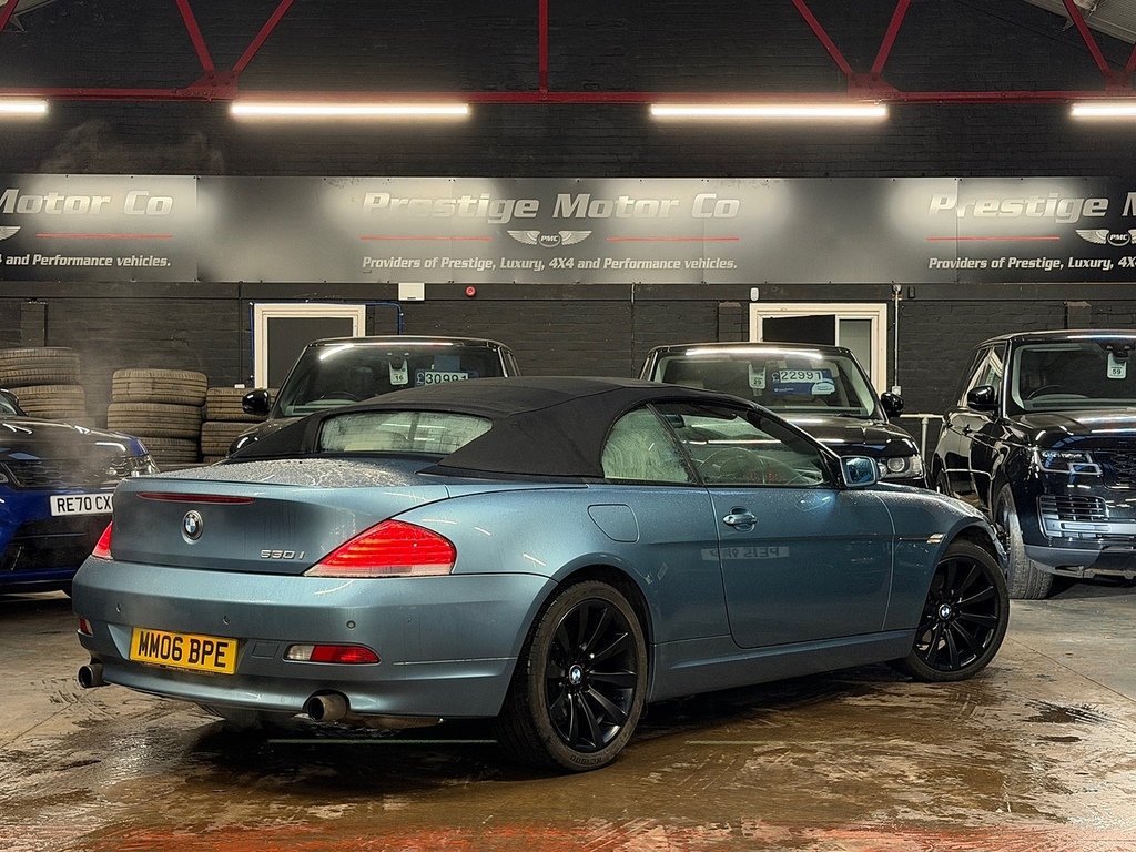 BMW 6 Series 630I Sport Blue #6