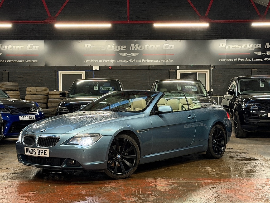 BMW 6 Series 630I Sport Blue