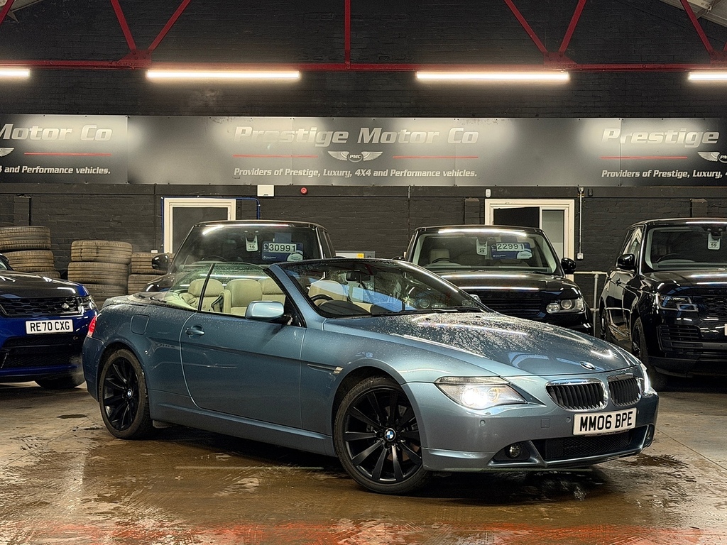 BMW 6 Series 630I Sport Blue #3