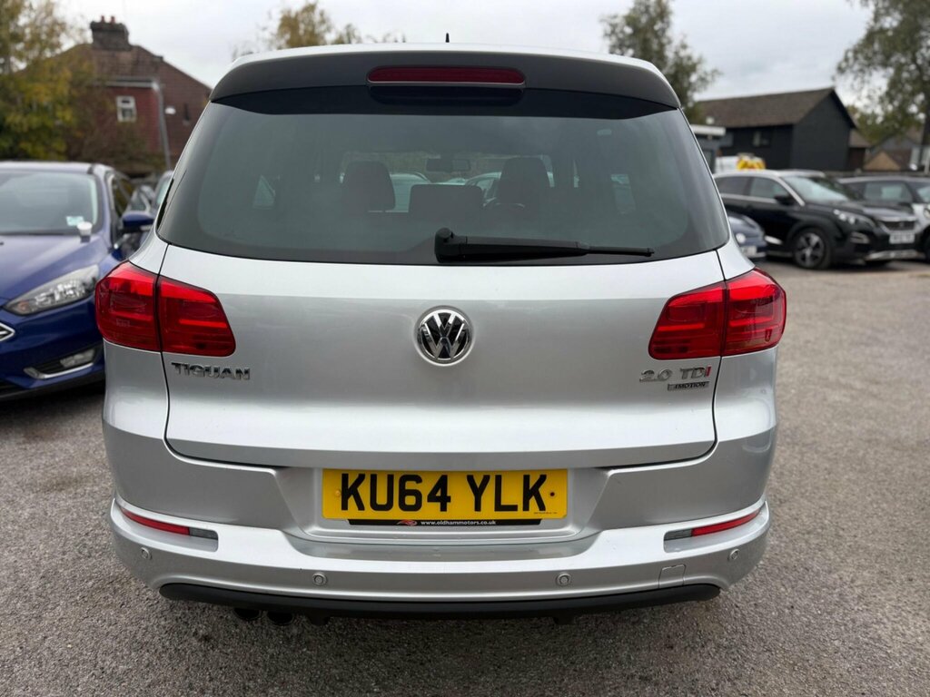 Volkswagen Tiguan 2.0 Tdi Bluemotion Tech R-line Dsg 4Wd Euro 5 Ss KU64YLK Silver #5