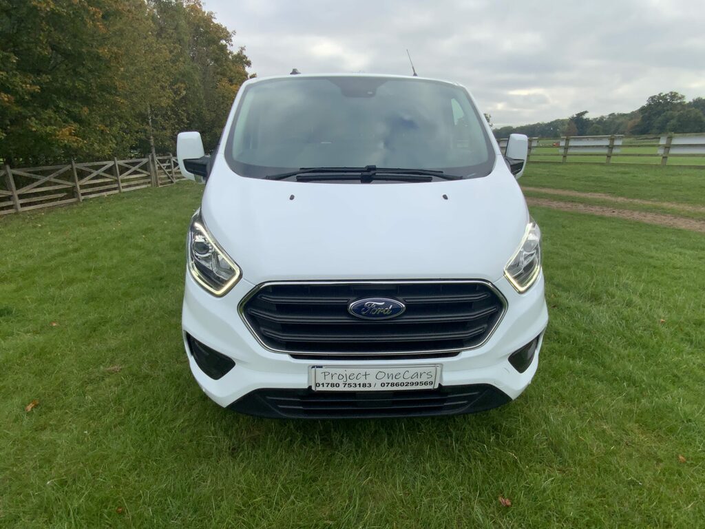 Ford Transit Custom 320 Ltd Eblue Crew Cab Panel Van White #3