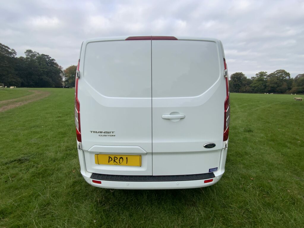 Ford Transit Custom 320 Ltd Eblue Crew Cab Panel Van White #5