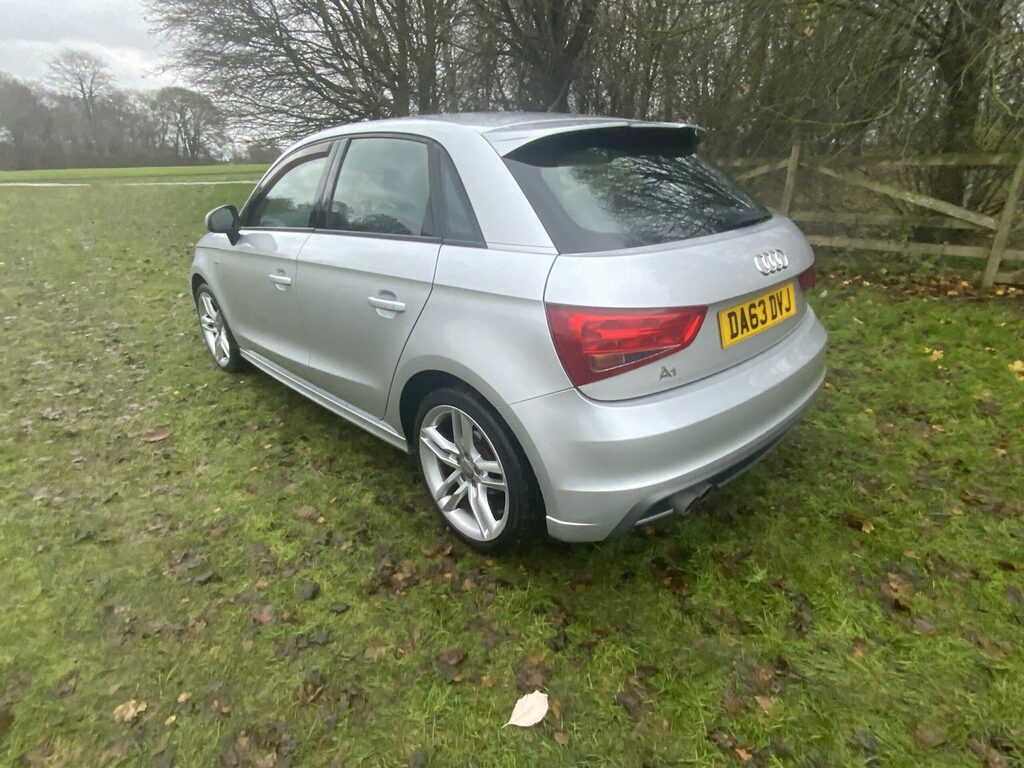 Audi A1 2.0 Tdi S Line Hatchback Silver #6