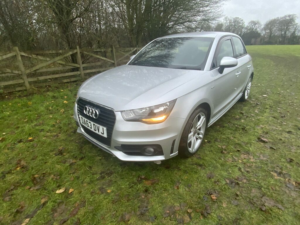 Audi A1 2.0 Tdi S Line Hatchback Silver #2