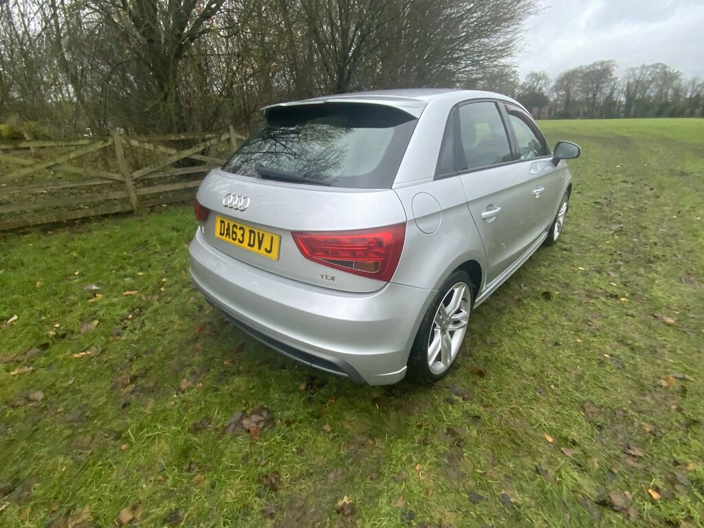 Audi A1 2.0 Tdi S Line Hatchback Silver #5