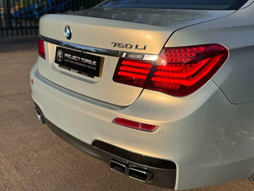 BMW 7 Series 6.0 760Li V12 M Sport Euro 6 Silver #4
