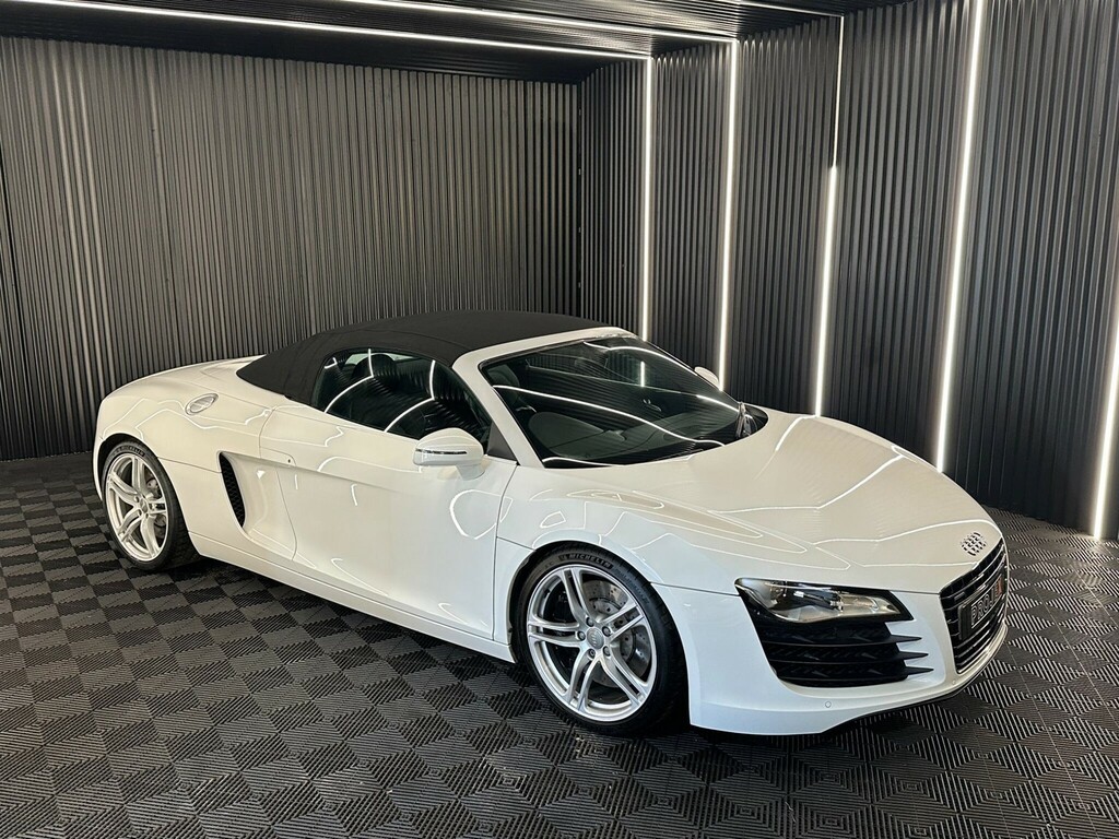 Audi R8 4.2 Fsi V8 Spyder Quattro Euro 5 White #5