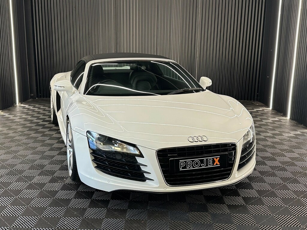 Audi R8 4.2 Fsi V8 Spyder Quattro Euro 5 White #3