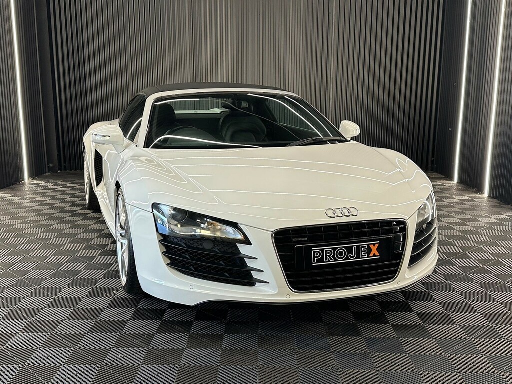 Audi R8 4.2 Fsi V8 Spyder Quattro Euro 5 White #4