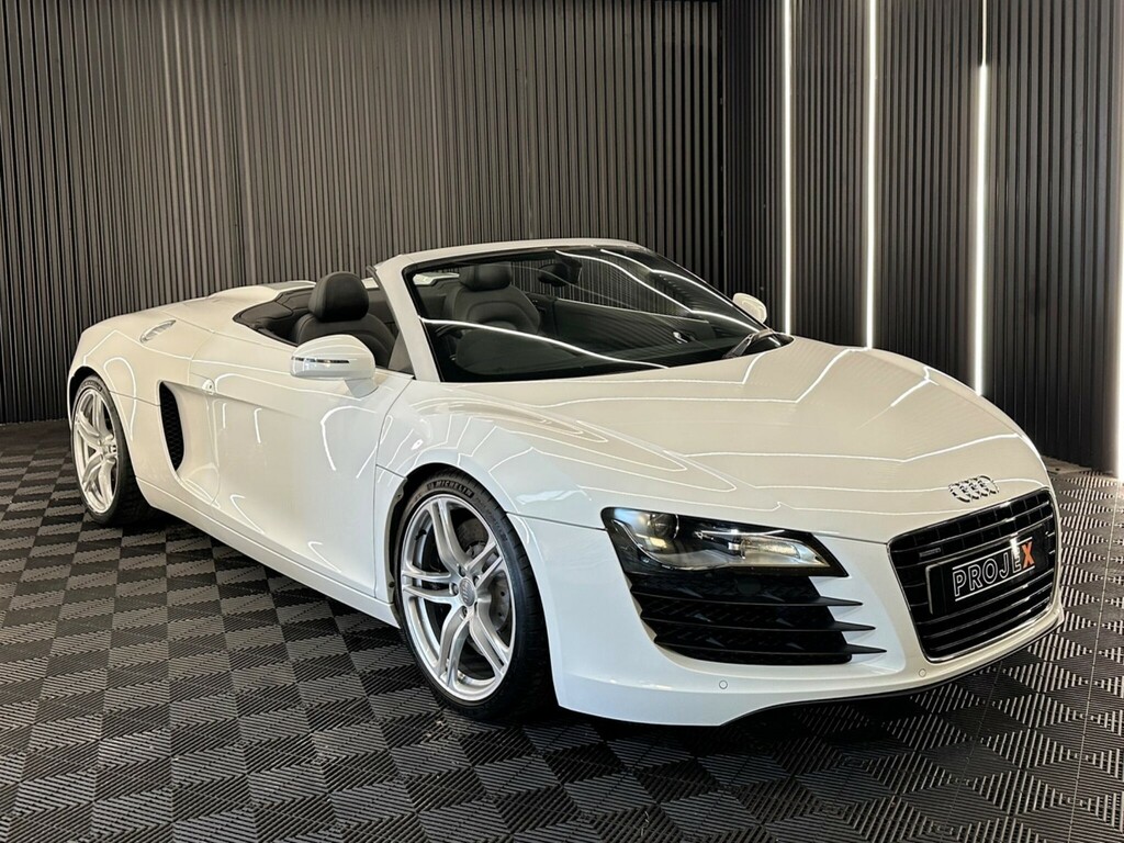 Audi R8 4.2 Fsi V8 Spyder Quattro Euro 5 White