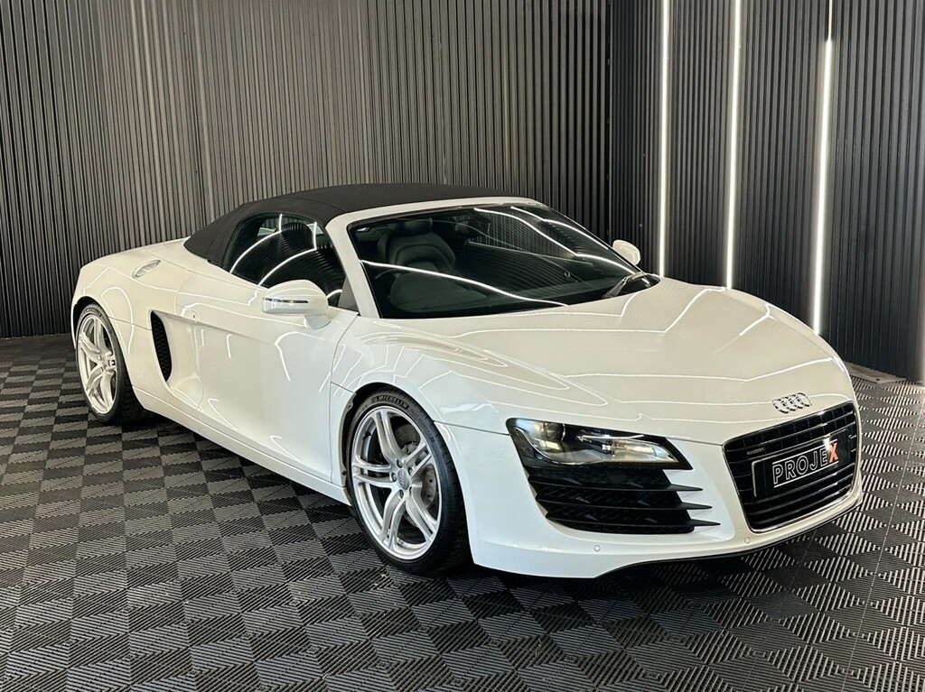 Audi R8 4.2 Fsi V8 Spyder Quattro Euro 5 White #6