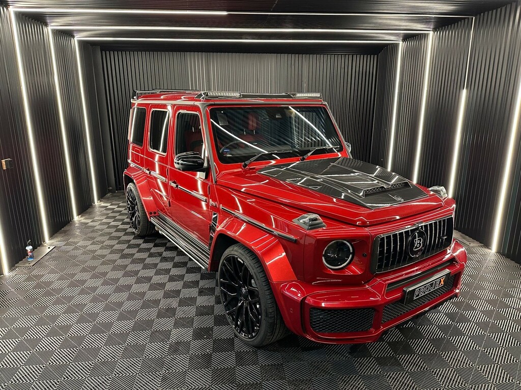 Mercedes-Benz G Class 4.0 G63 V8 Biturbo Amg Spds9gt 4Matic Euro 6 Ss Red