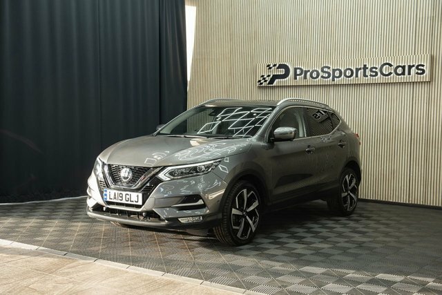 Nissan Qashqai 1.3 Dig-t Tekna Suv Dct Euro 6 S LA19GLJ Grey #3