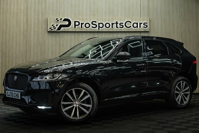 Jaguar F-Pace 2.0 D180 Chequered Flag Suv Awd Eu Black