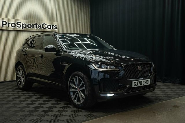 Jaguar F-Pace 2.0 D180 Chequered Flag Suv Awd Eu GJ70CHD Black #5