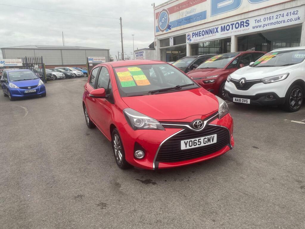 Toyota Yaris 1.0 Vvt-i Icon Euro 6 YO65GMV Red #5