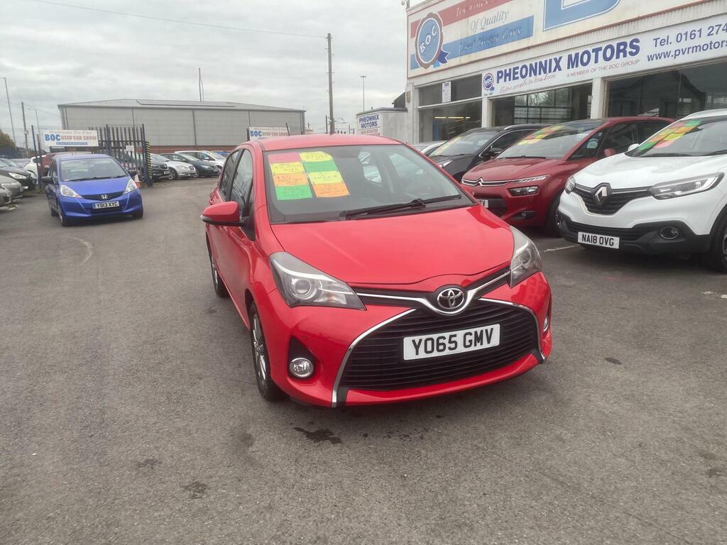 Toyota Yaris 1.0 Vvt-i Icon Euro 6 YO65GMV Red #4