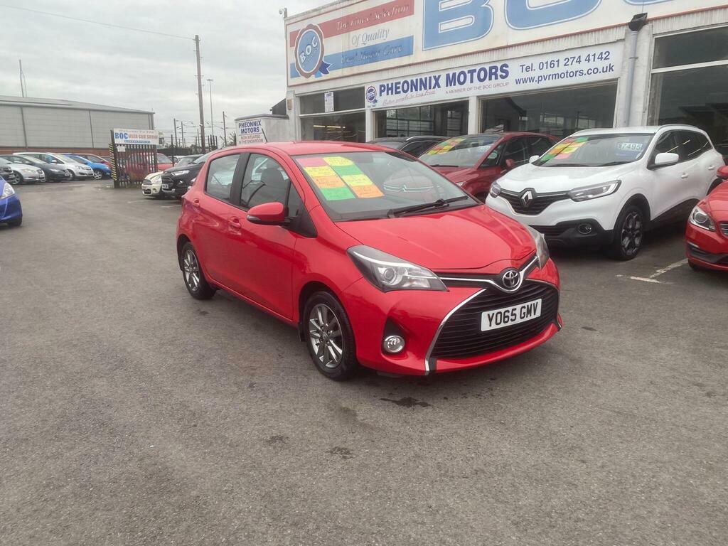 Toyota Yaris 1.0 Vvt-i Icon Euro 6 YO65GMV Red #2