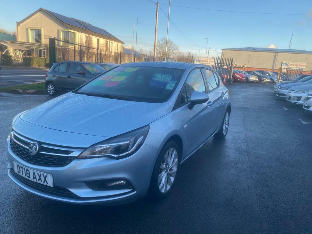 Vauxhall Astra 1.4I Design Euro 6 DT18AXX Silver #3