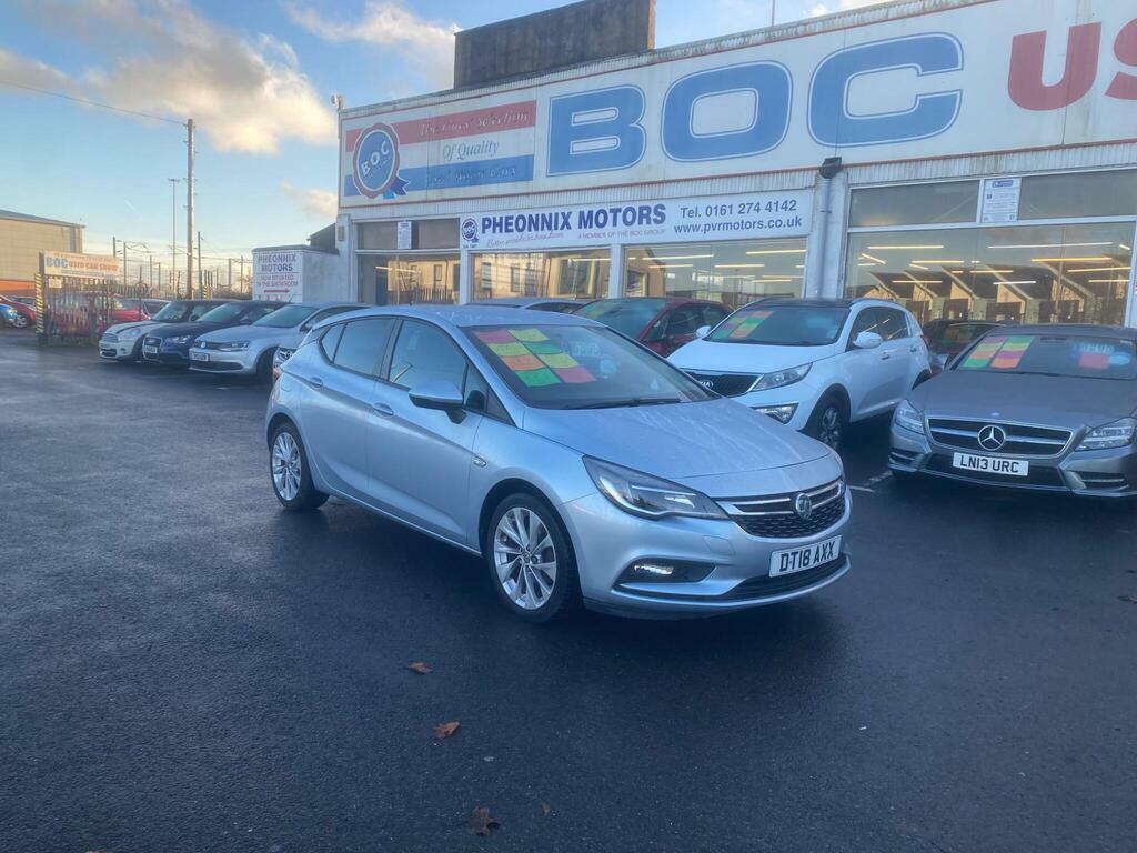 Vauxhall Astra 1.4I Design Euro 6 Silver