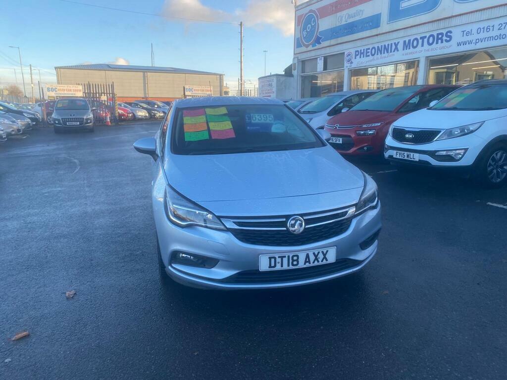 Vauxhall Astra 1.4I Design Euro 6 DT18AXX Silver #2