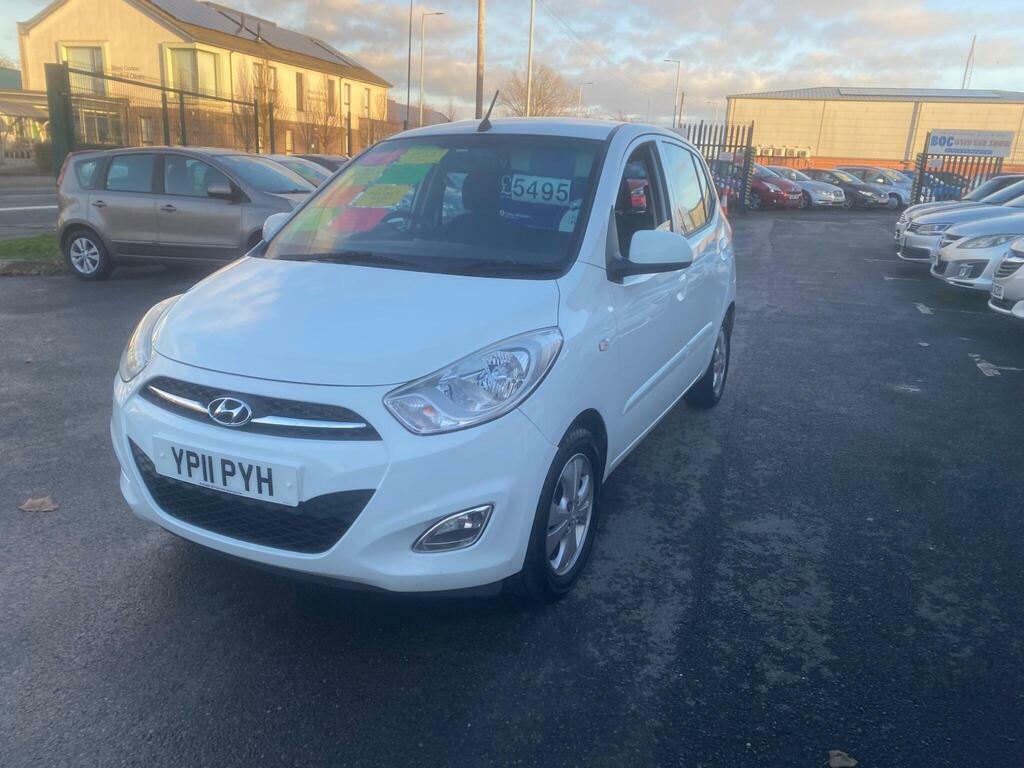 Hyundai I10 1.2 Active Euro 5 YP11PYH White #2