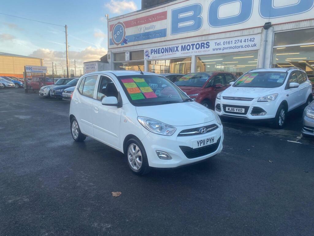 Hyundai I10 1.2 Active Euro 5 YP11PYH White #5