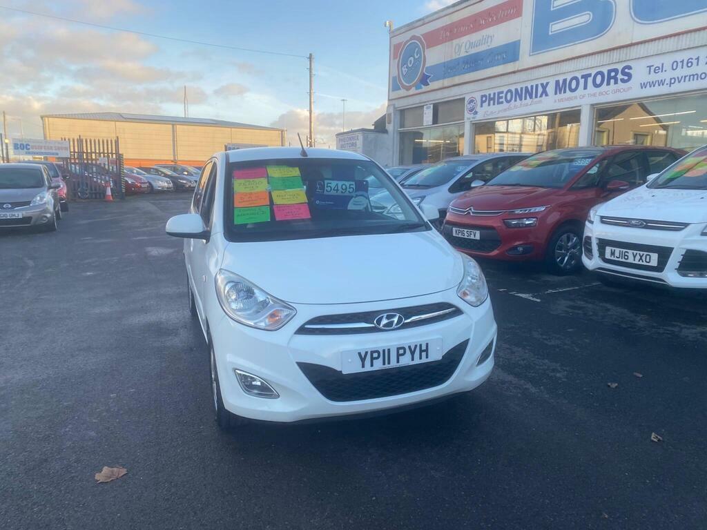 Hyundai I10 1.2 Active Euro 5 YP11PYH White #6
