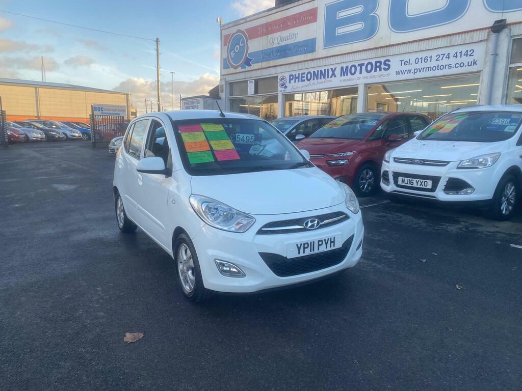Hyundai I10 1.2 Active Euro 5 YP11PYH White #4