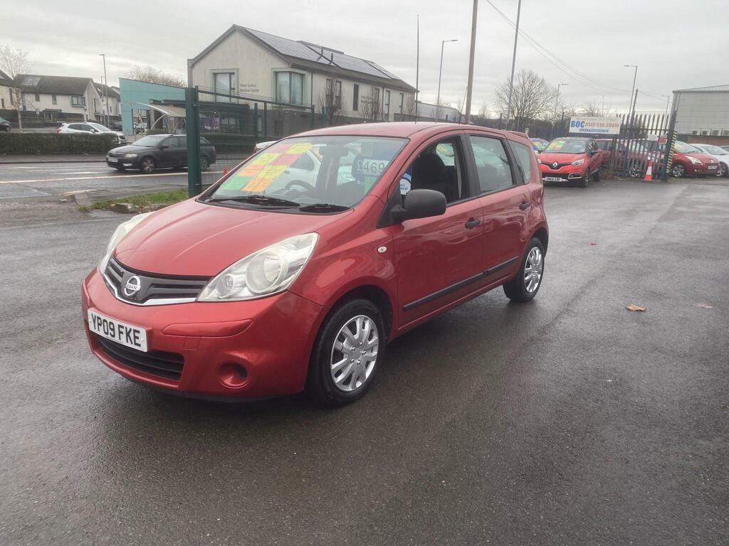 Nissan Note 1.6 16V Visia Euro 4 YP09FKE Red #2