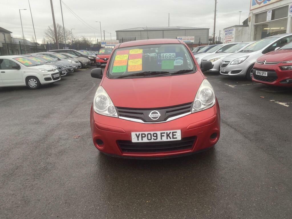 Nissan Note 1.6 16V Visia Euro 4 Red