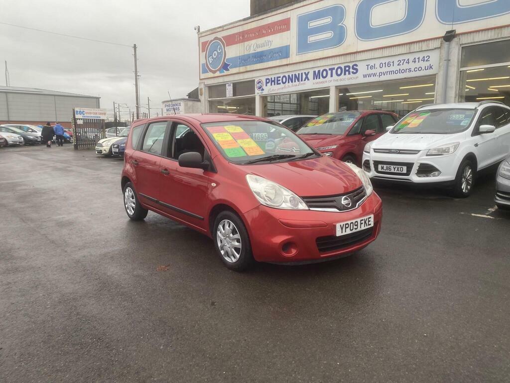 Nissan Note 1.6 16V Visia Euro 4 YP09FKE Red #4