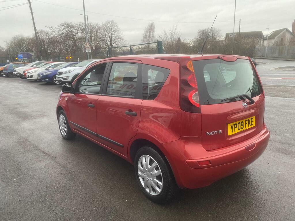 Nissan Note 1.6 16V Visia Euro 4 YP09FKE Red #3