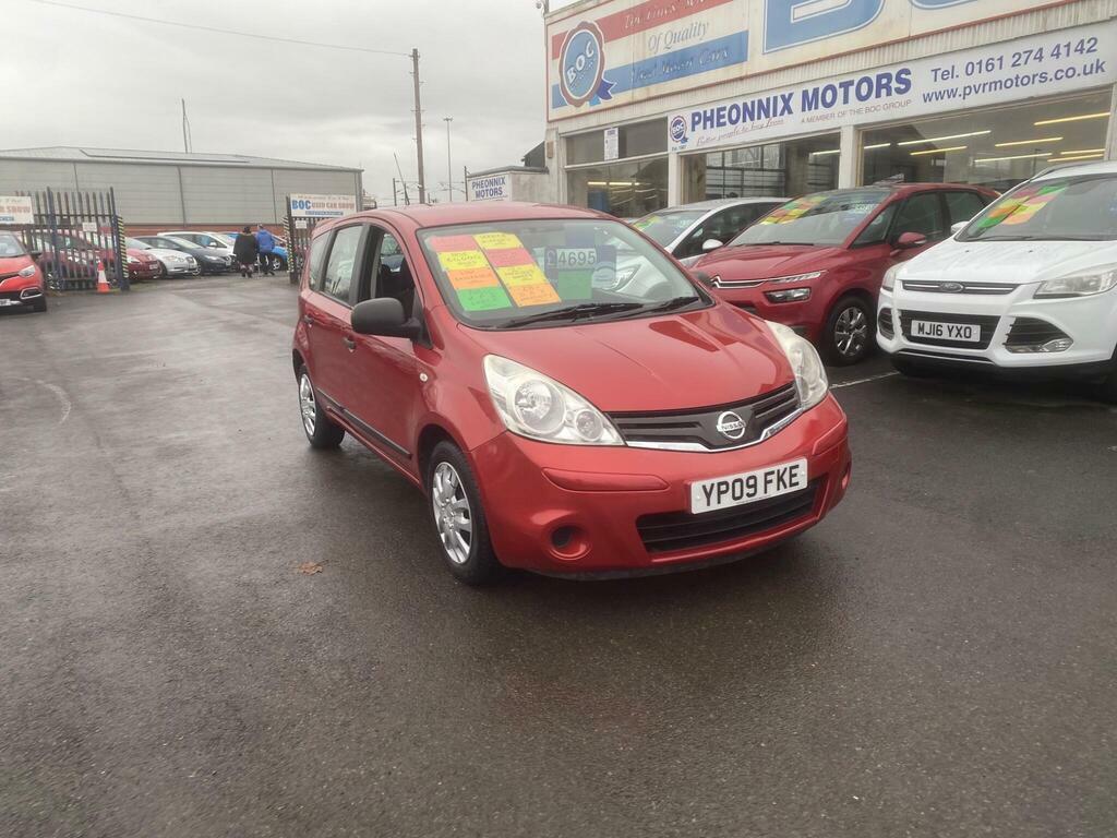 Nissan Note 1.6 16V Visia Euro 4 YP09FKE Red #6