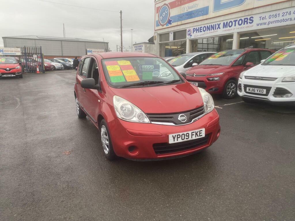 Nissan Note 1.6 16V Visia Euro 4 YP09FKE Red #5