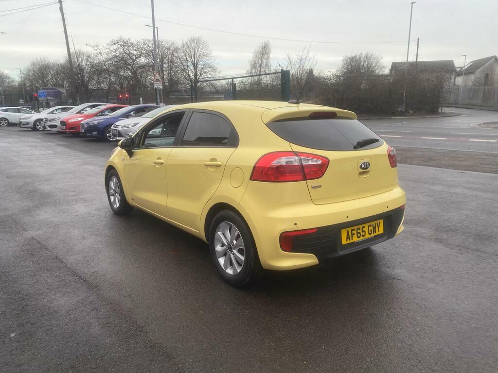 Kia RIO 1.25 Sr7 Euro 6 AF65GWY Yellow #4