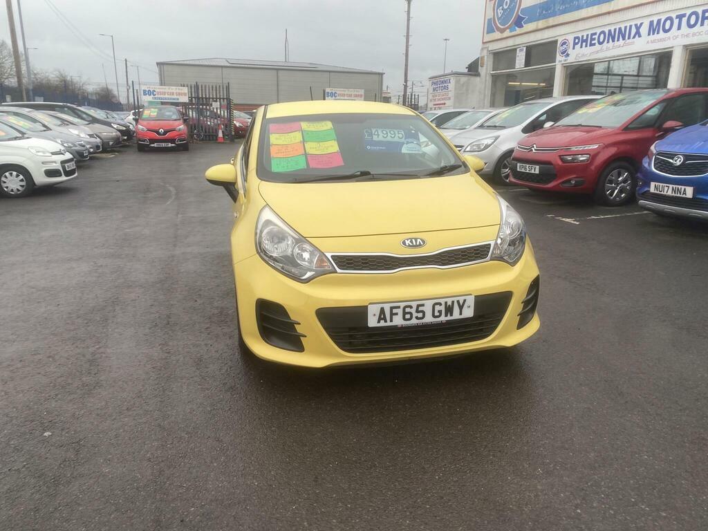 Kia RIO 1.25 Sr7 Euro 6 AF65GWY Yellow #2