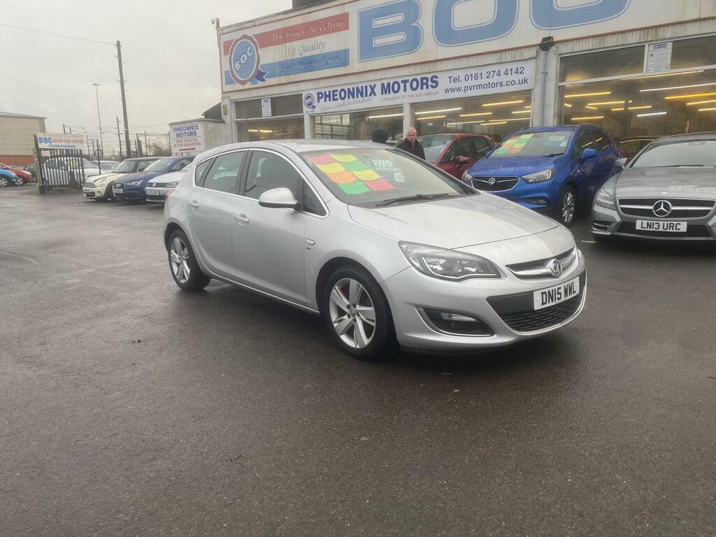Vauxhall Astra 1.6I Sri Euro 6 DN15WWL Silver #5