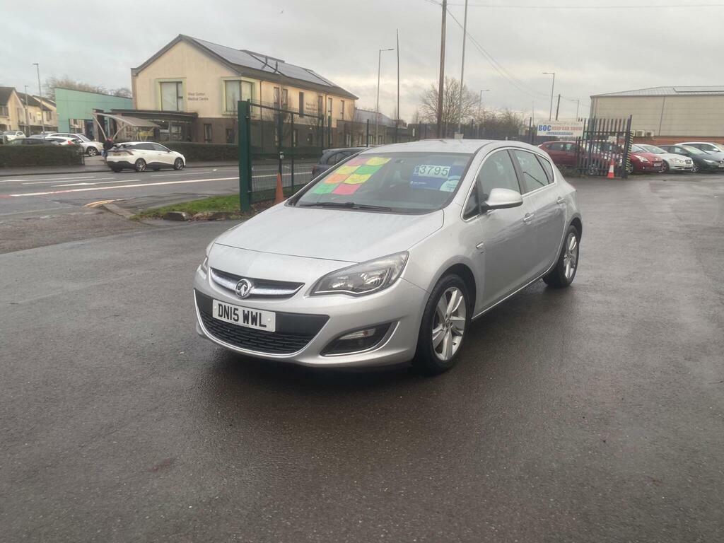 Vauxhall Astra 1.6I Sri Euro 6 DN15WWL Silver #2