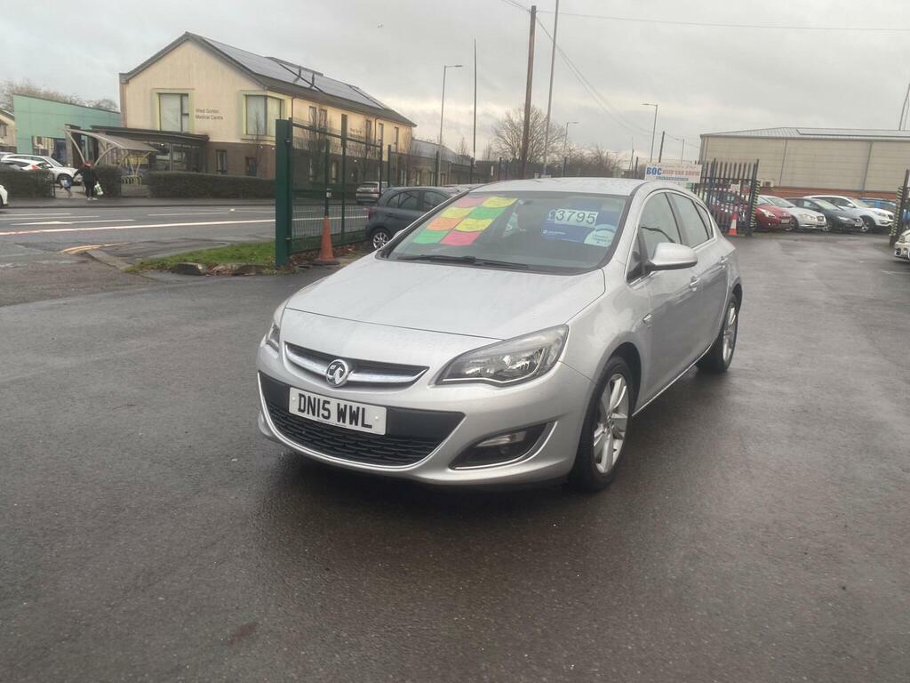 Vauxhall Astra 1.6I Sri Euro 6 DN15WWL Silver #6